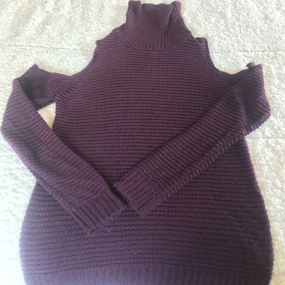 Off the shoulder sweater
